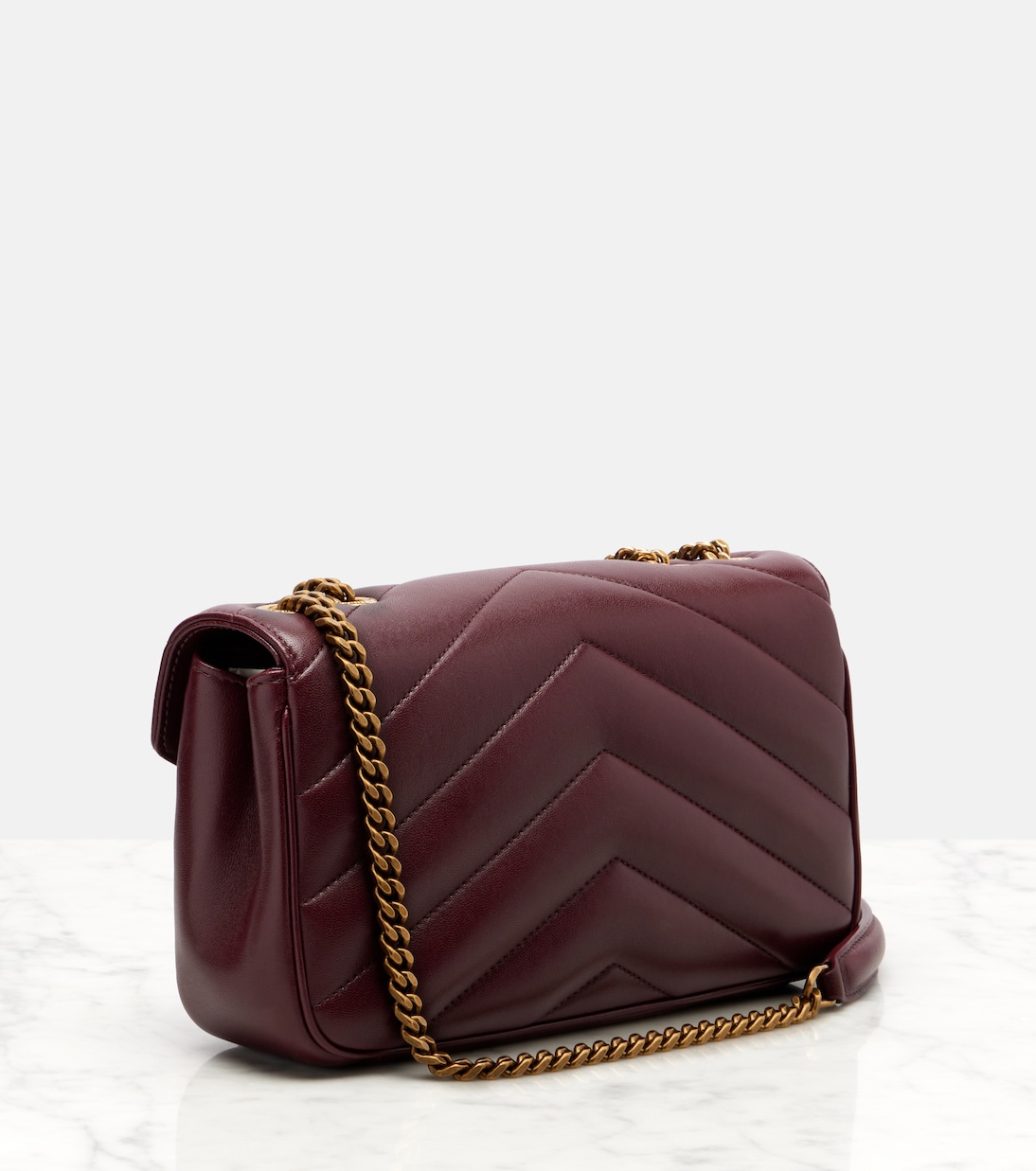 Loulou Small leather shoulder bag | Saint Laurent