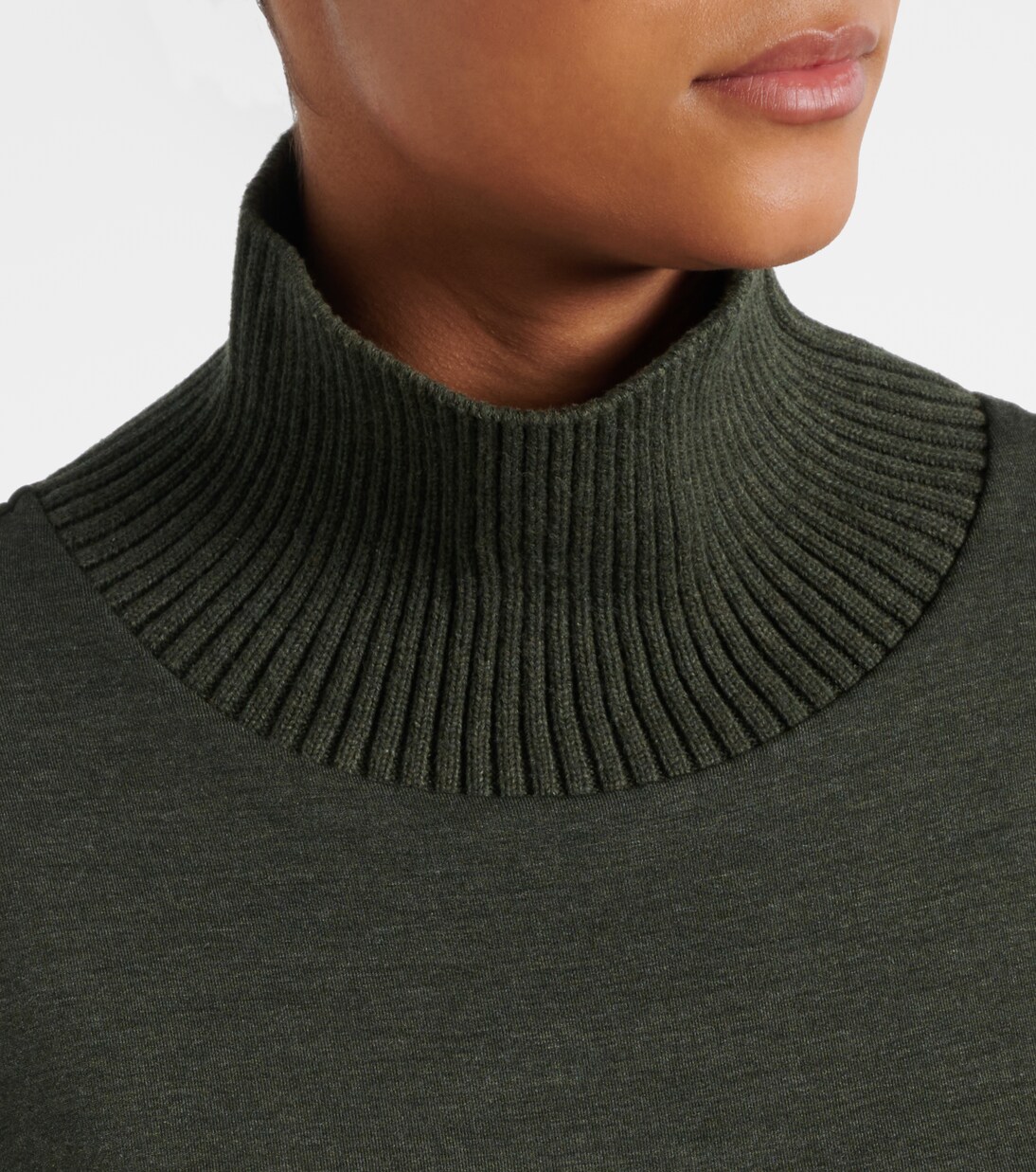 Barker jersey turtleneck sweater | Varley