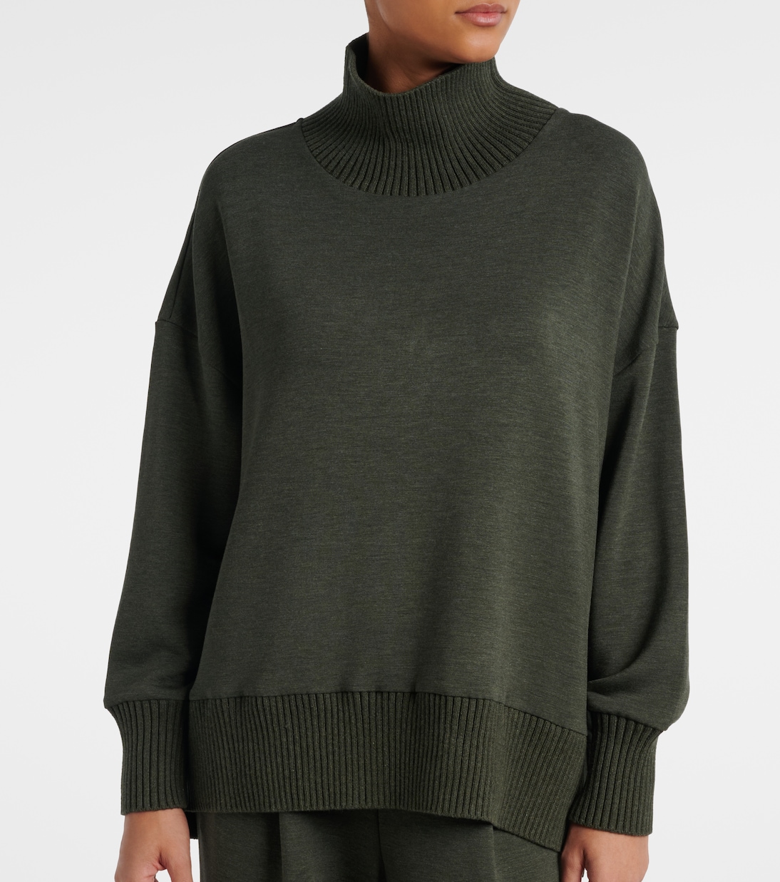 Barker jersey turtleneck sweater | Varley