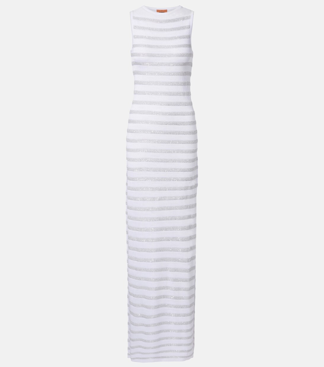 Sequined striped maxi dress | Missoni
