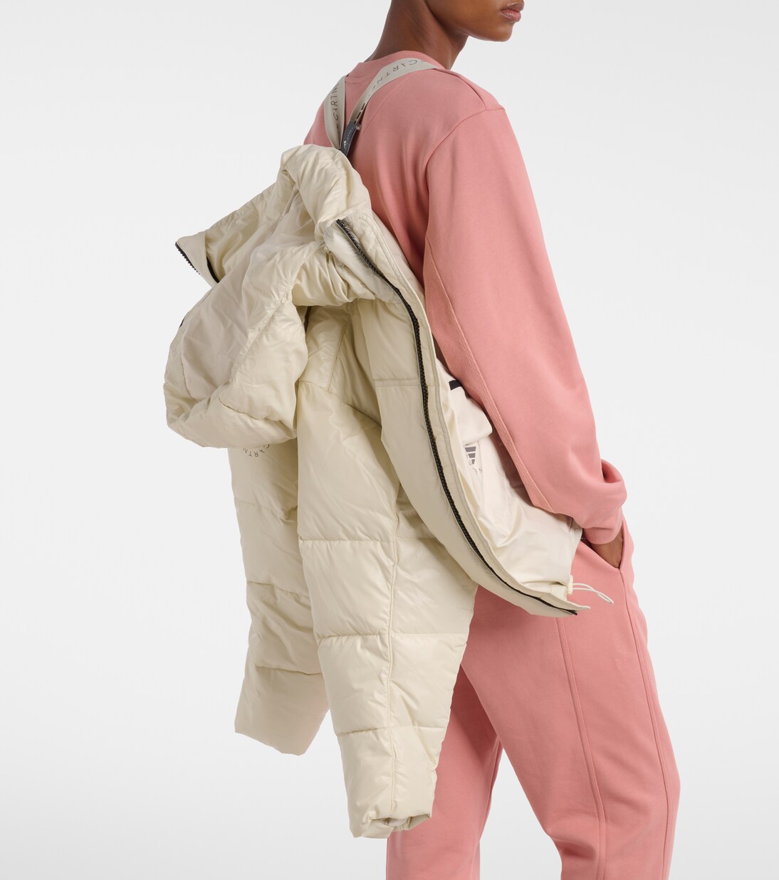 Giacca cropped con cappuccio | Adidas by Stella McCartney