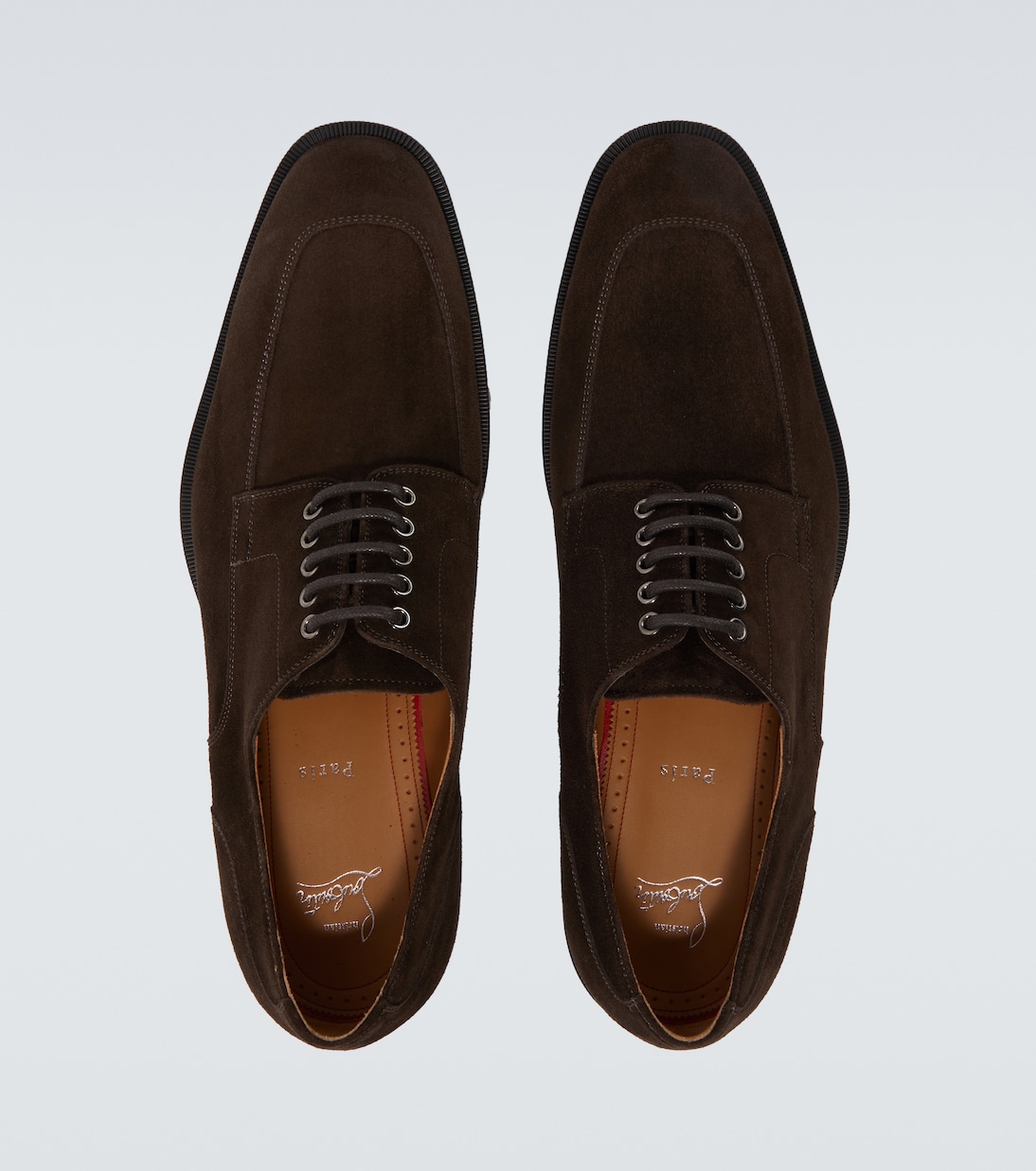 Davisol Lion suede Derby shoes | Christian Louboutin