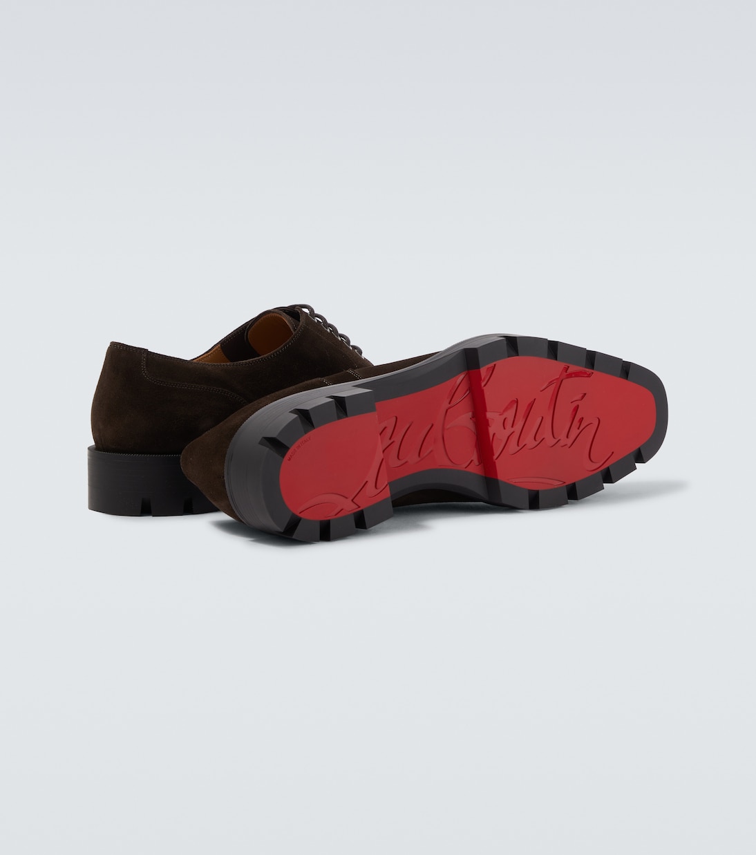 Davisol Lion suede Derby shoes | Christian Louboutin