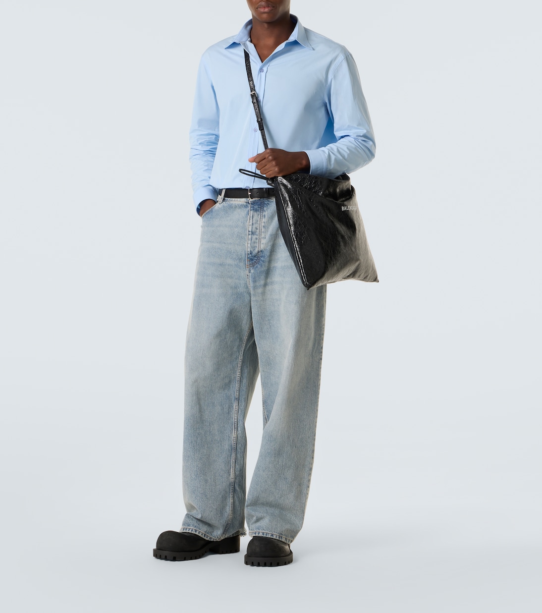 Leather shoulder bag | Balenciaga