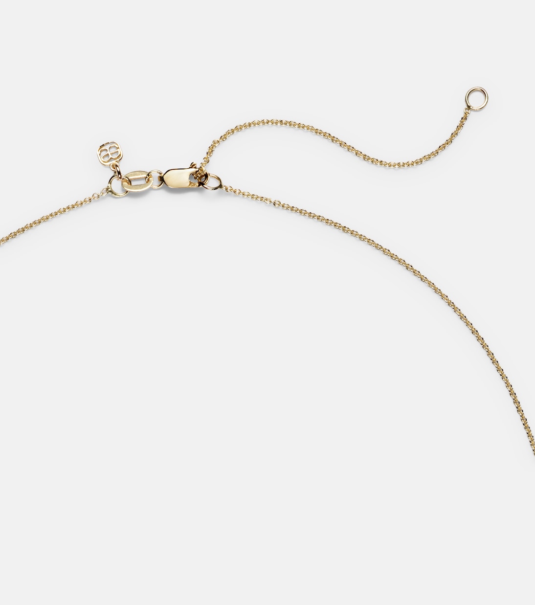 UFO 14kt gold pendant necklace with diamonds | Sydney Evan