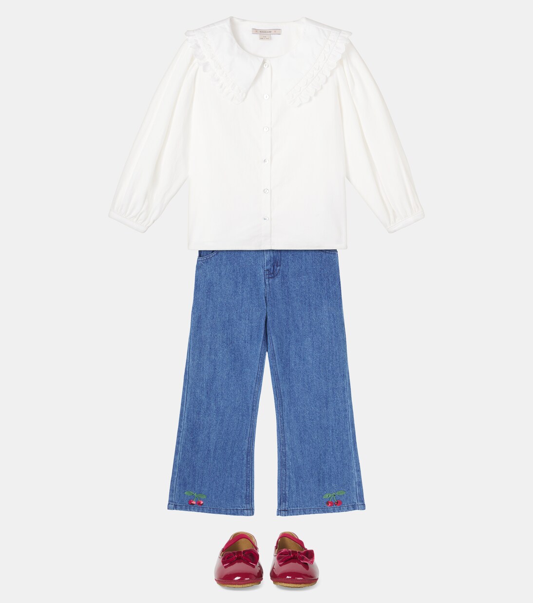 Jeans Elba mit Pailletten | Konges Sløjd