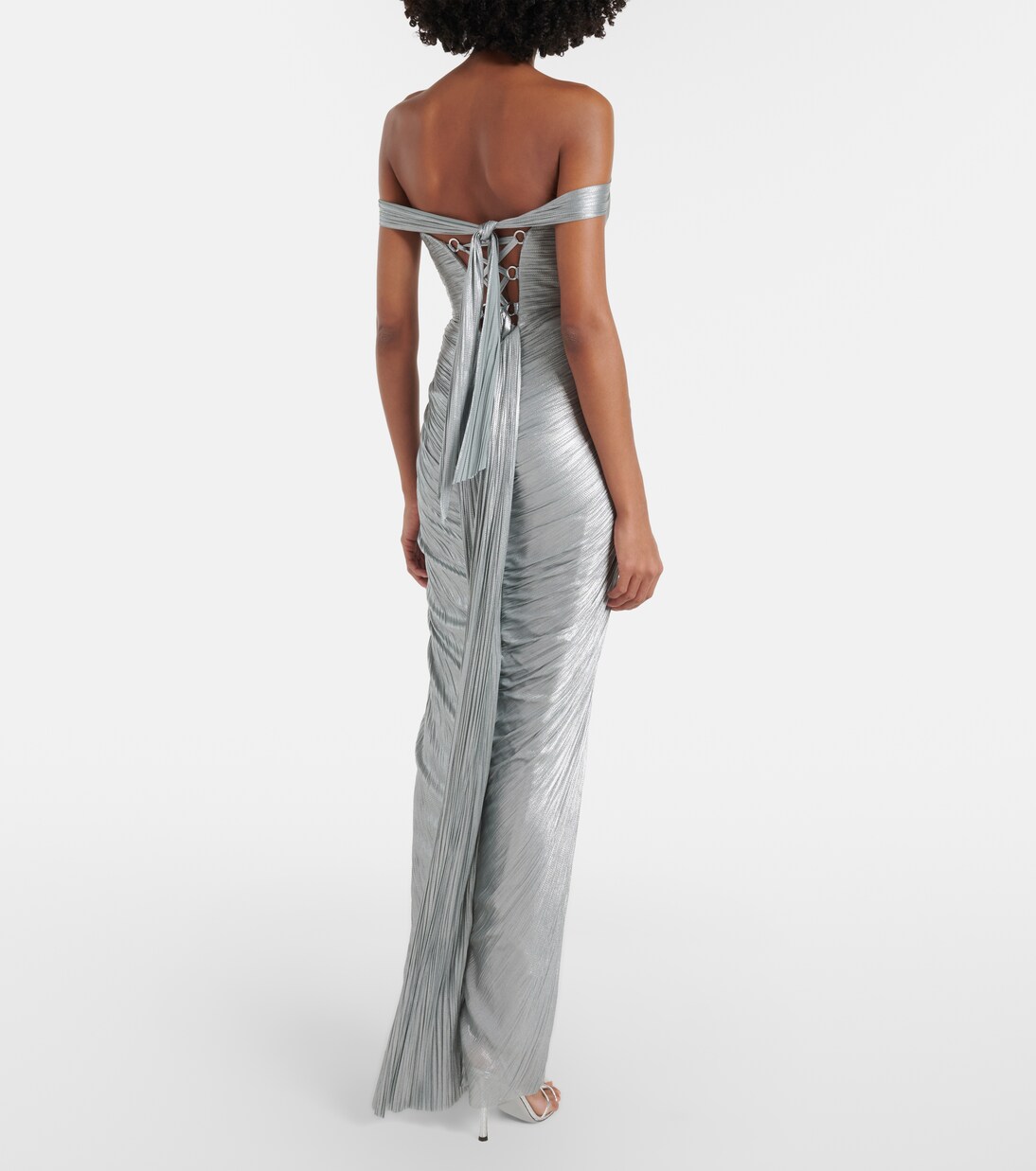 Robe longue top Susie en tulle de soie | Maria Lucia Hohan