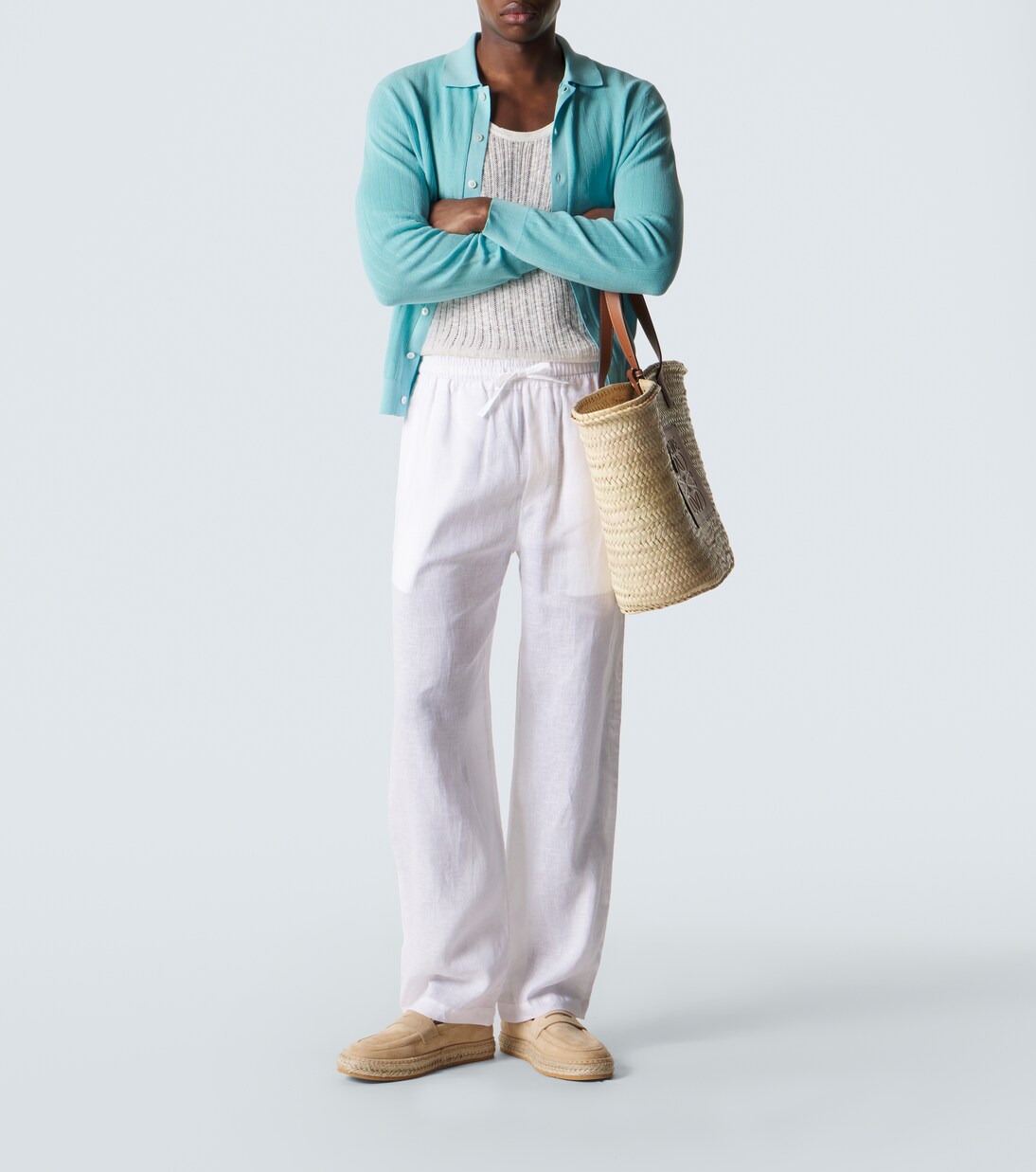 Matheus ribbed-knit cotton cardigan | Fedeli