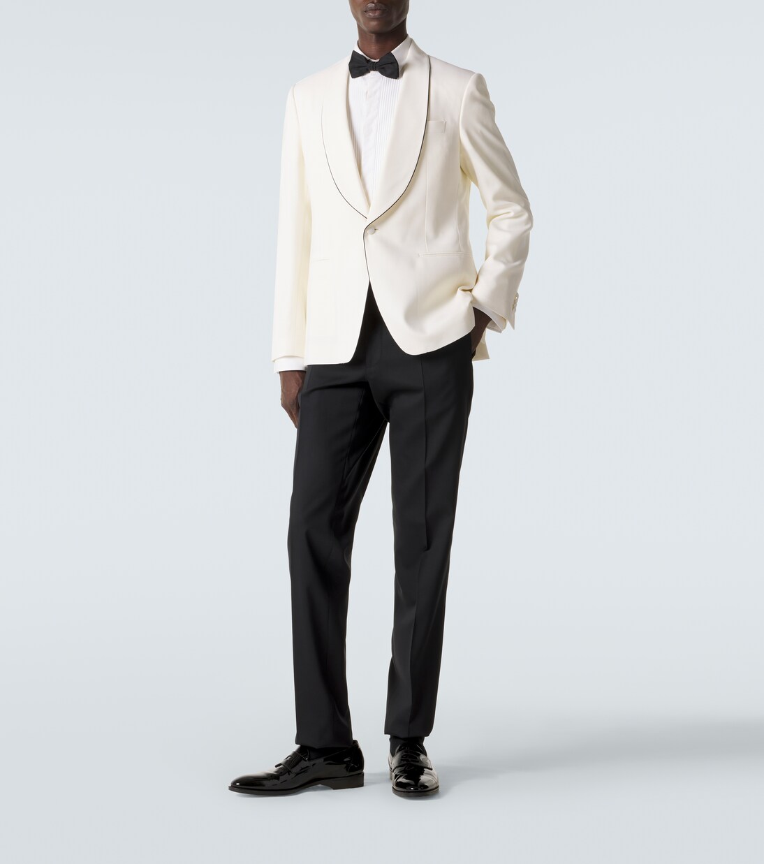 Wool tuxedo pants | Lardini