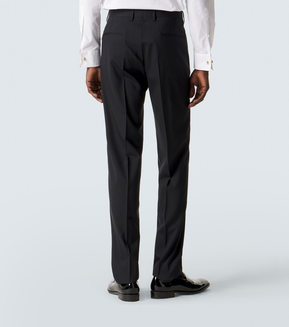 Wool tuxedo pants | Lardini