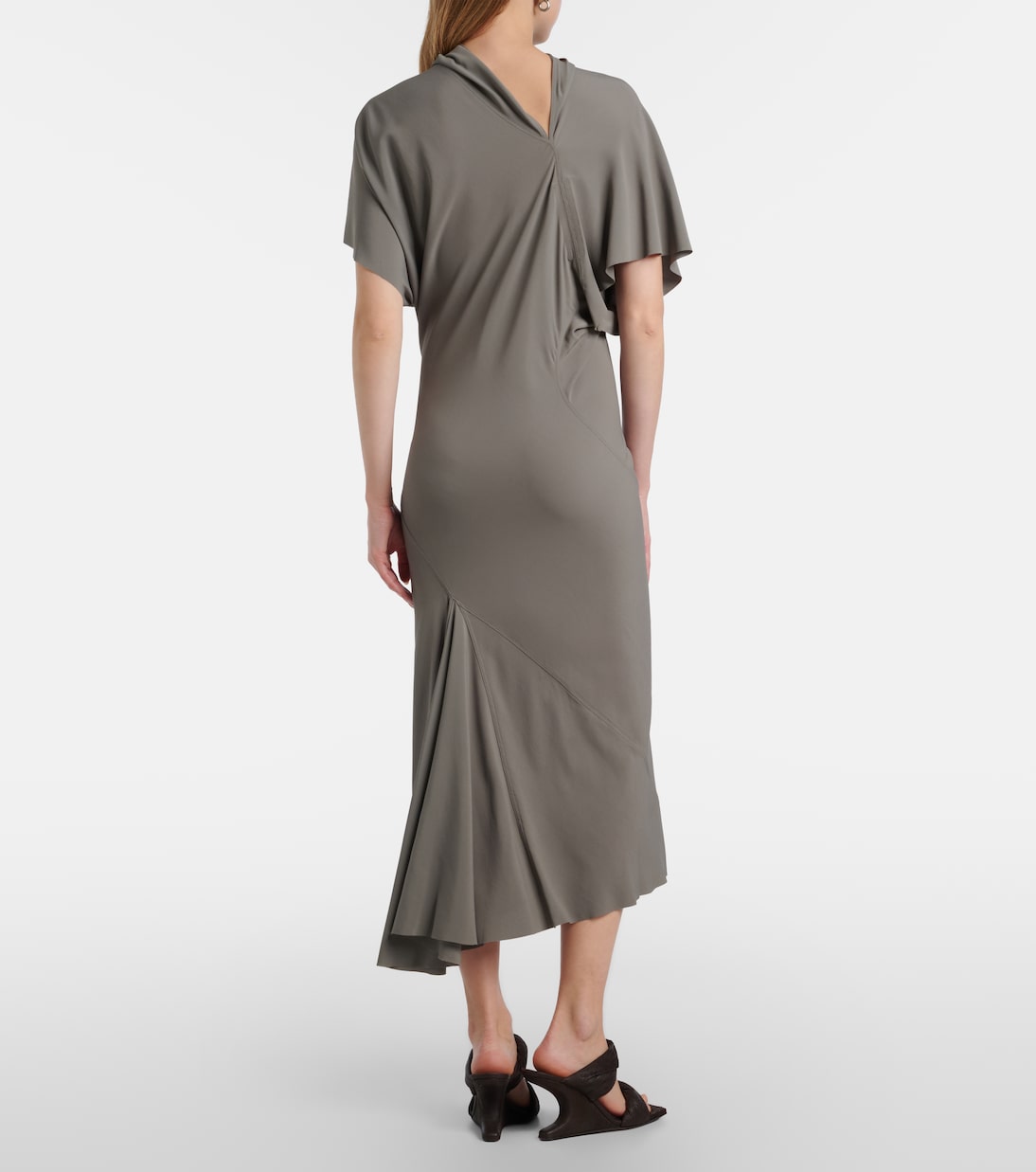 Seb draped midi dress | Rick Owens
