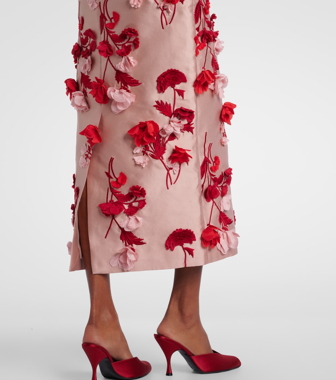 Robe de cocktail à appliqué | Erdem
