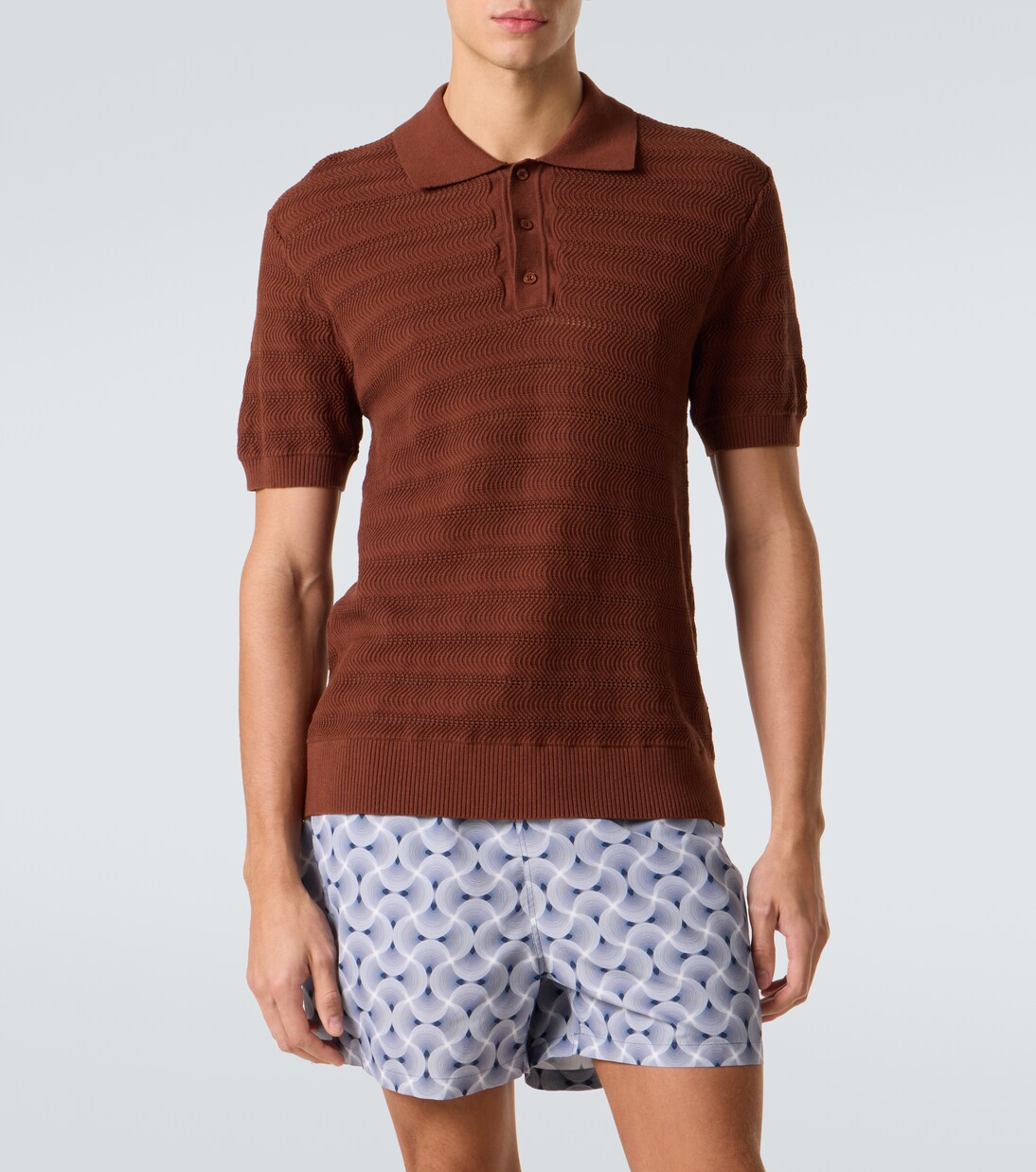 Polo Vidal in maglia di cotone | Frescobol Carioca