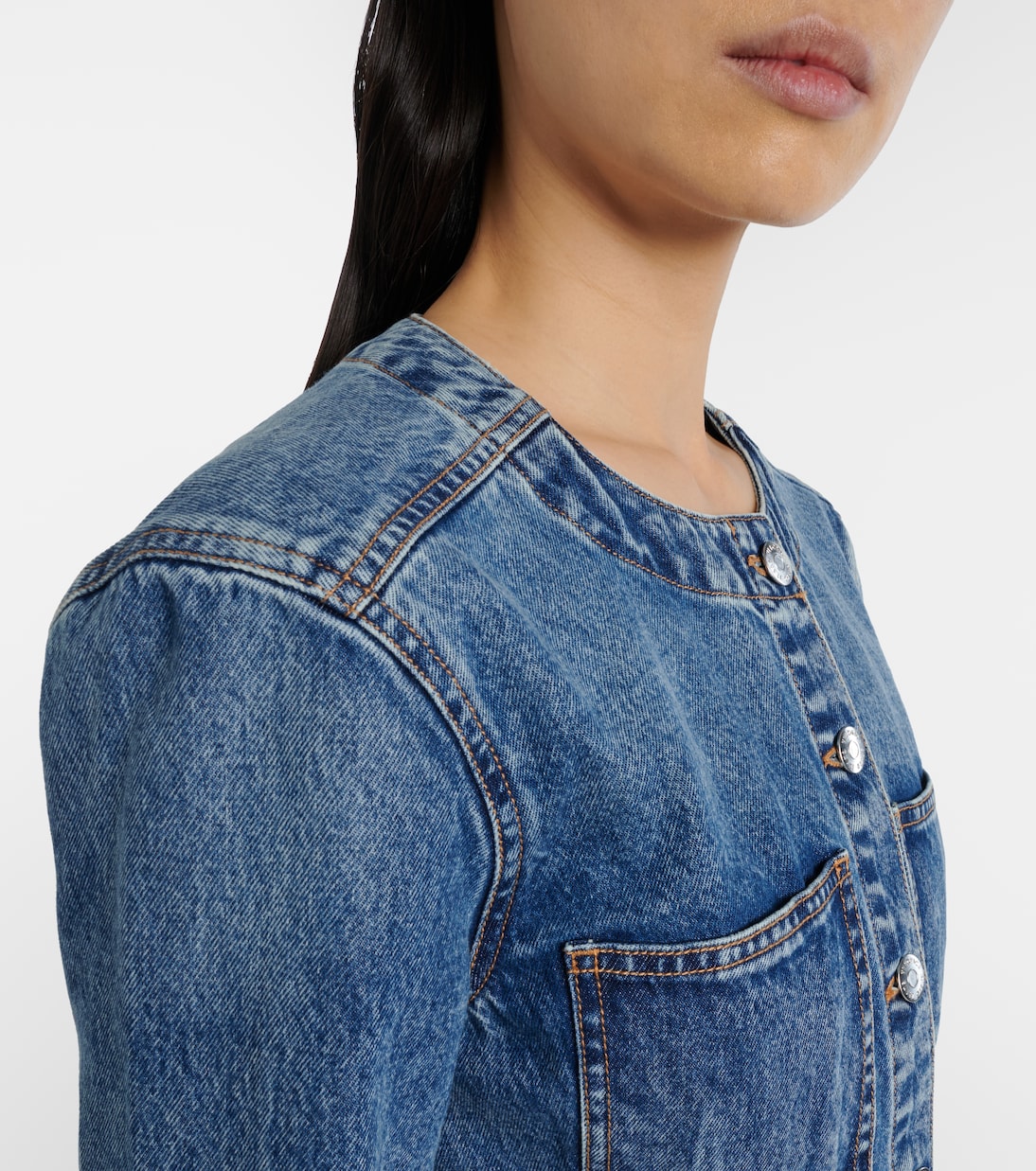 Zahara denim jacket | Veronica Beard