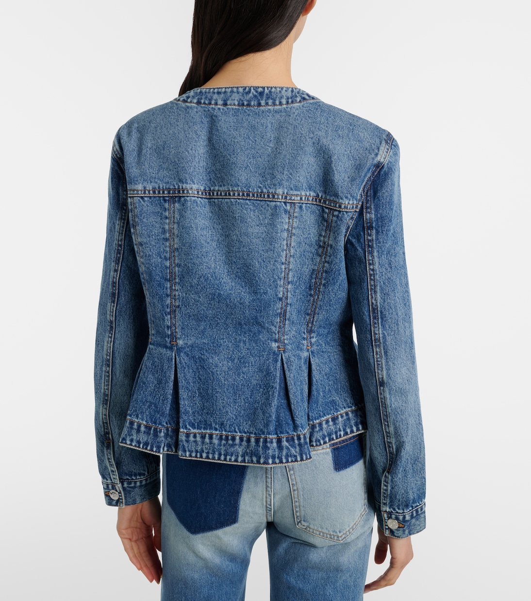 Zahara denim jacket | Veronica Beard
