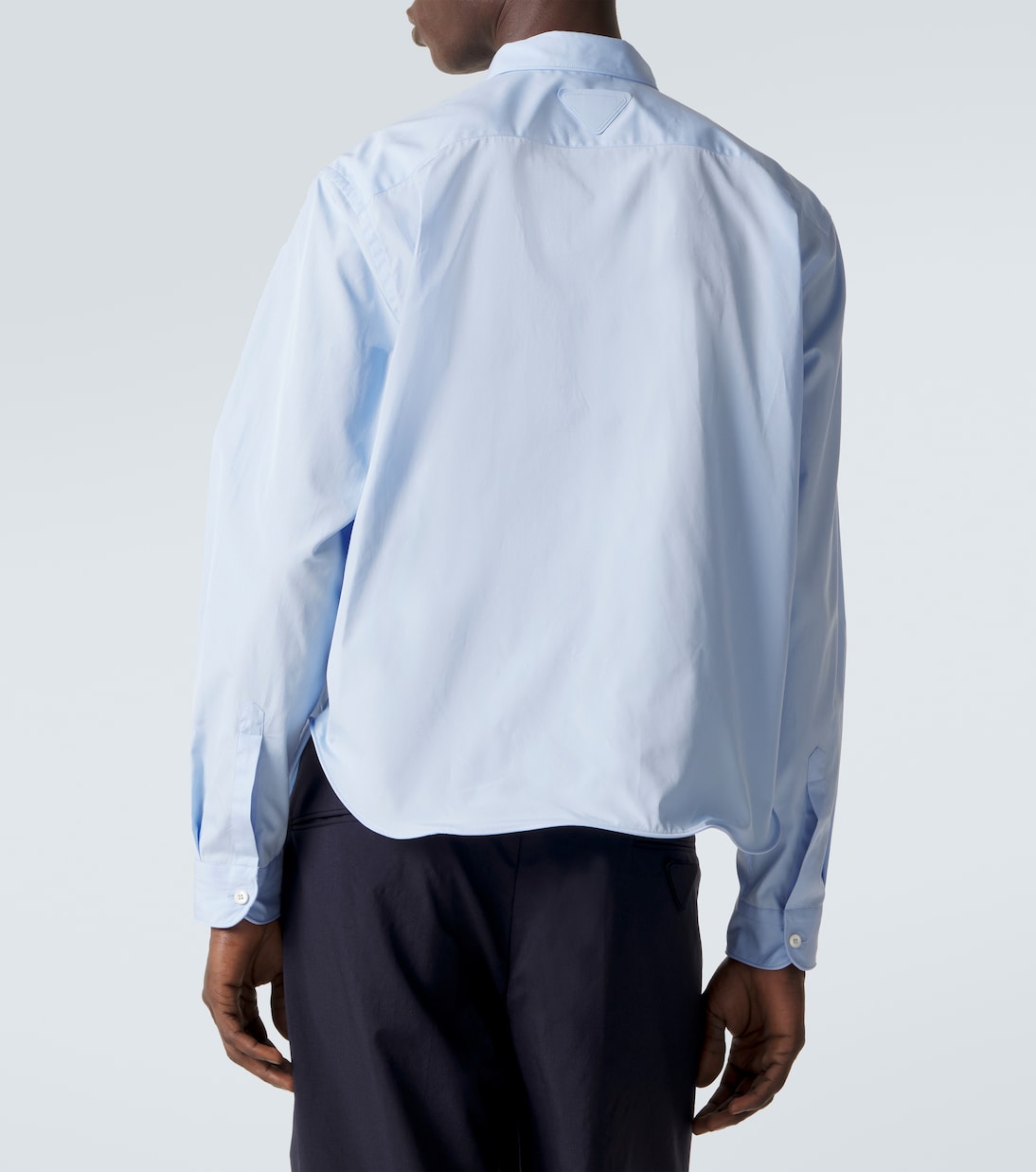 Gathered cotton shirt | Prada