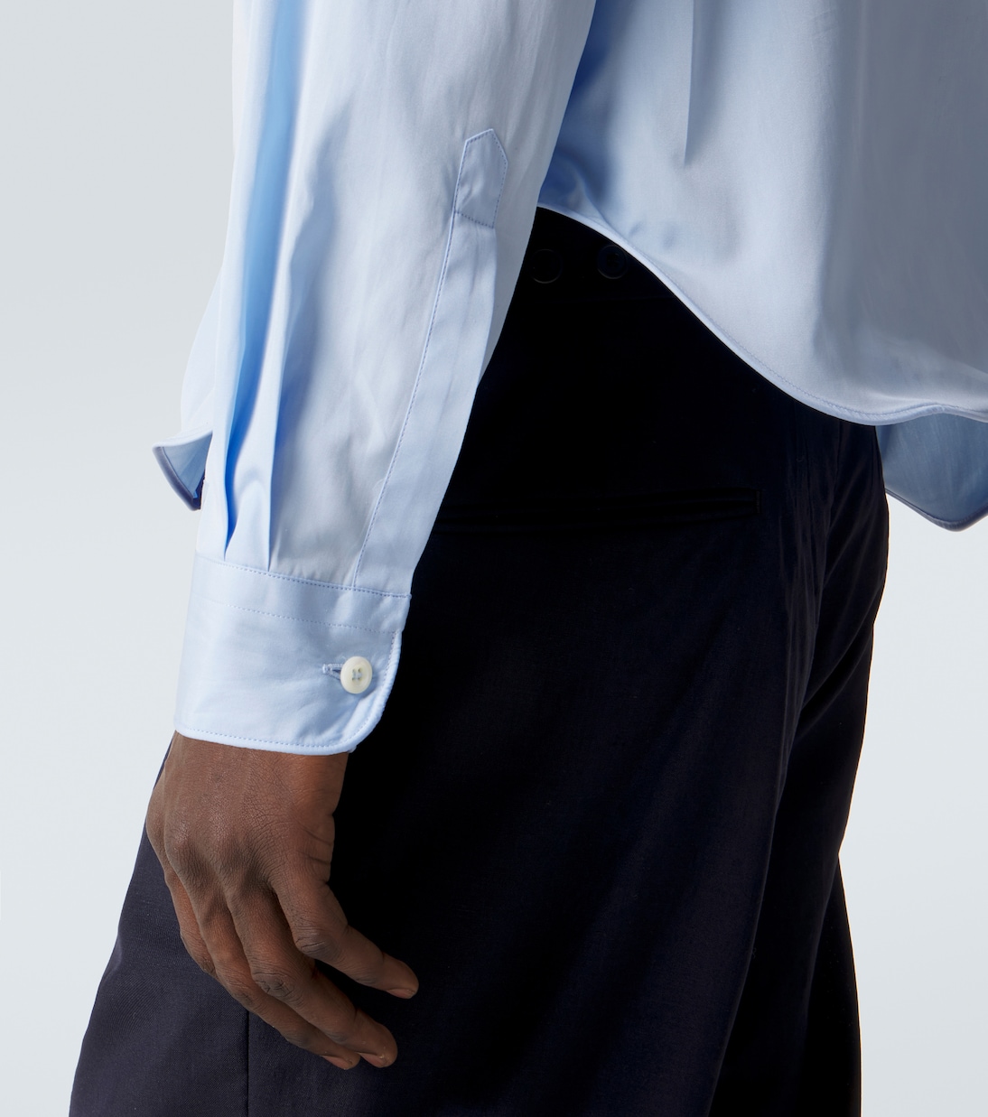 Gathered cotton shirt | Prada