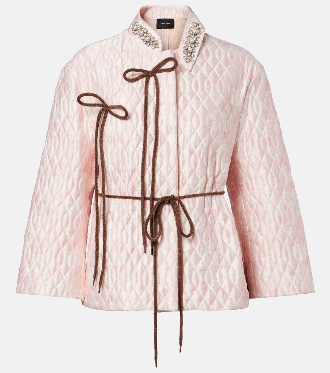 Embellished quilted jacket | Simone Rocha
