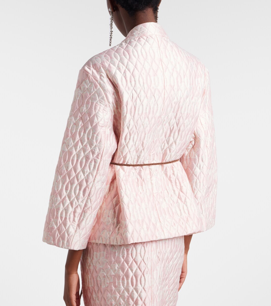 Embellished quilted jacket | Simone Rocha