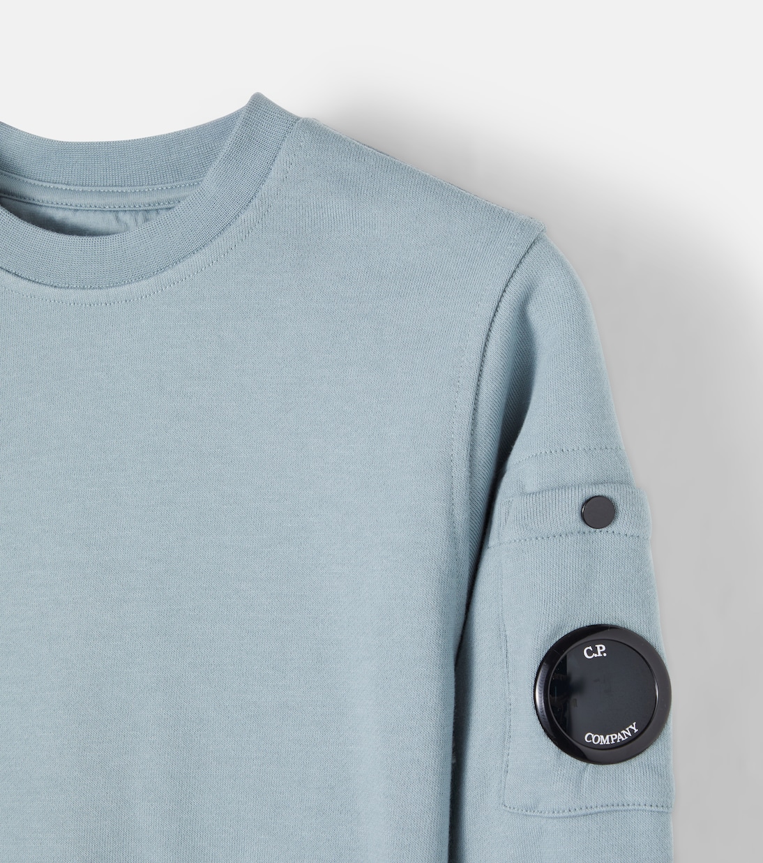 Sweat-shirt Lens en coton | C.P. Company Kids