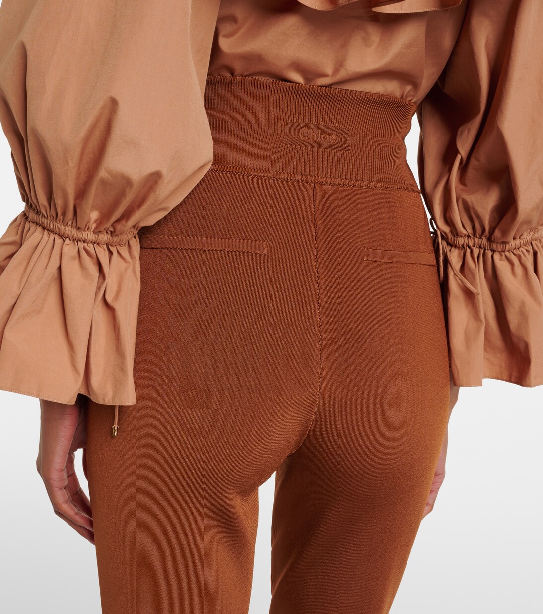 High-rise stirrup leggings | Chloé