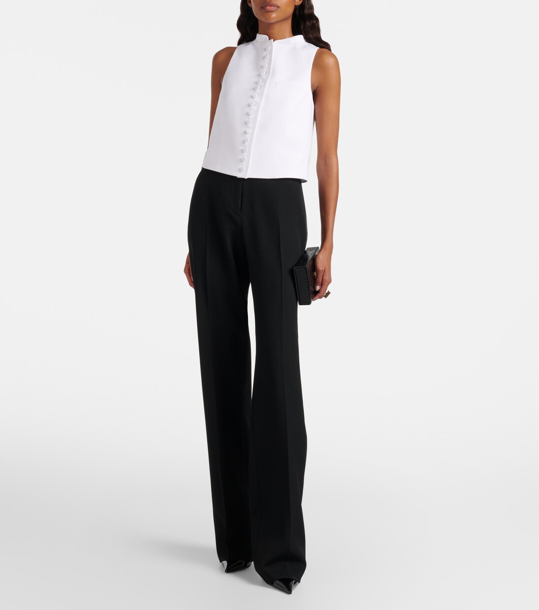 Cotton piqué waistcoat | Tom Ford