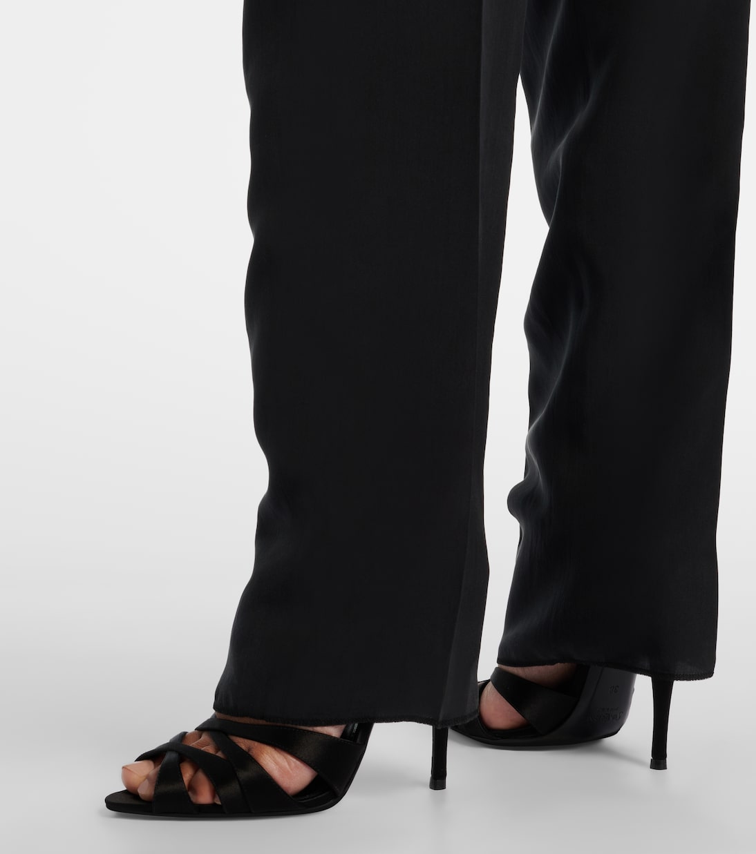 Sandalen aus Satin | Saint Laurent