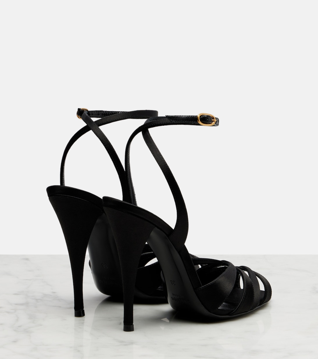 Sandalen aus Satin | Saint Laurent