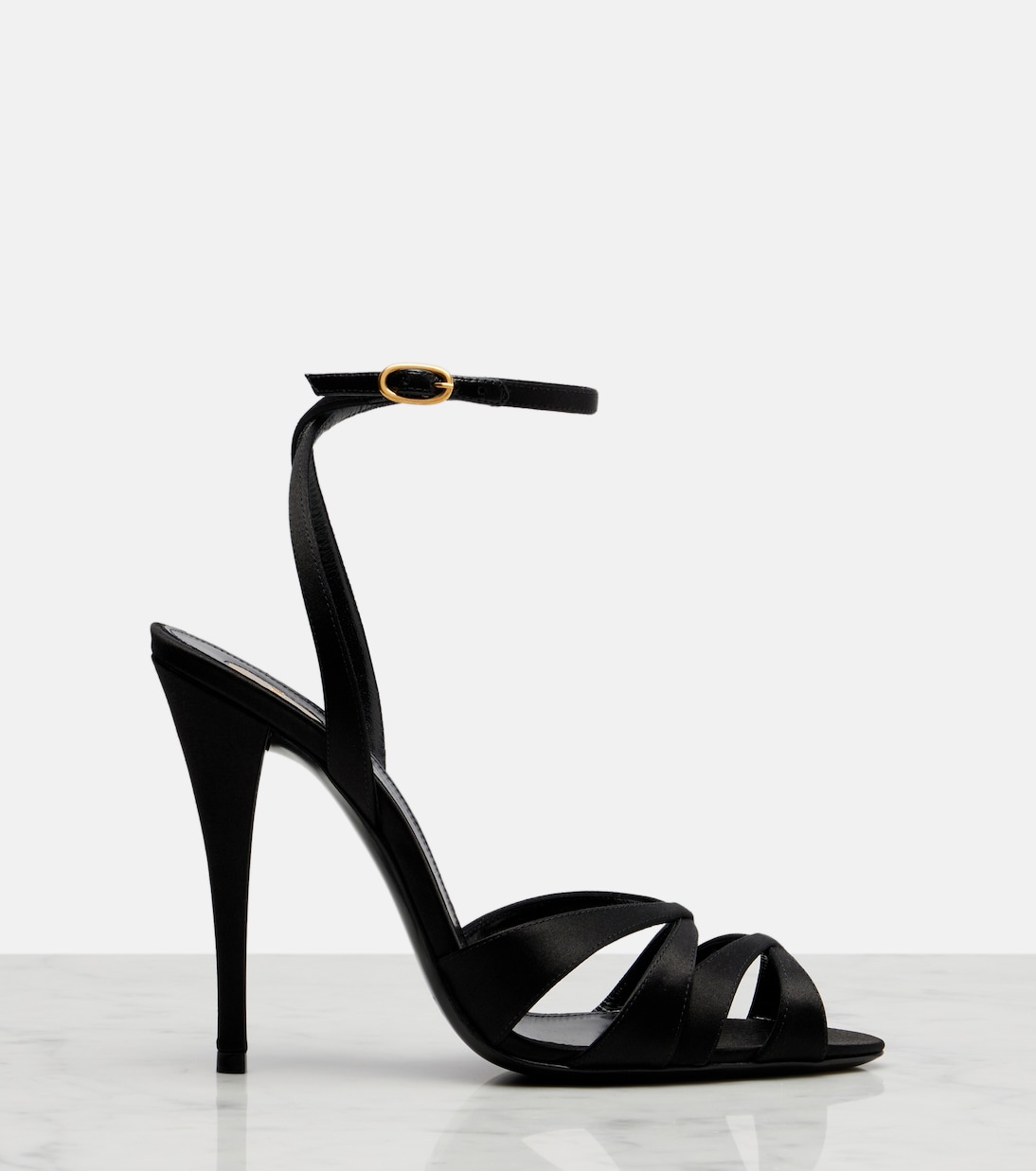 Sandalen aus Satin | Saint Laurent