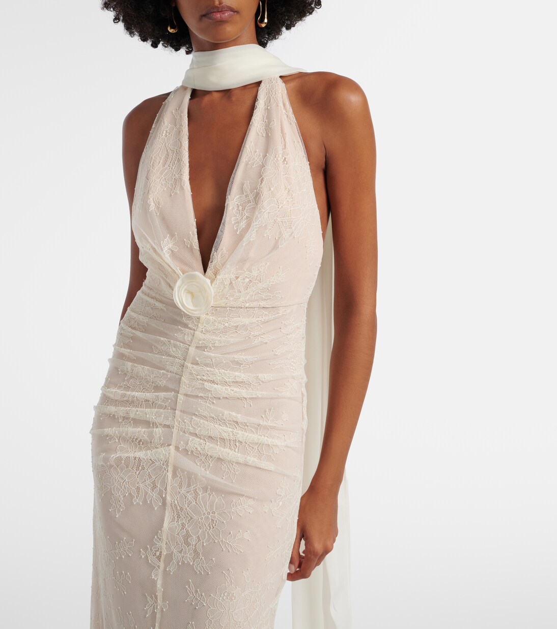 Bridal Amora lace tulle gown | De La Vali