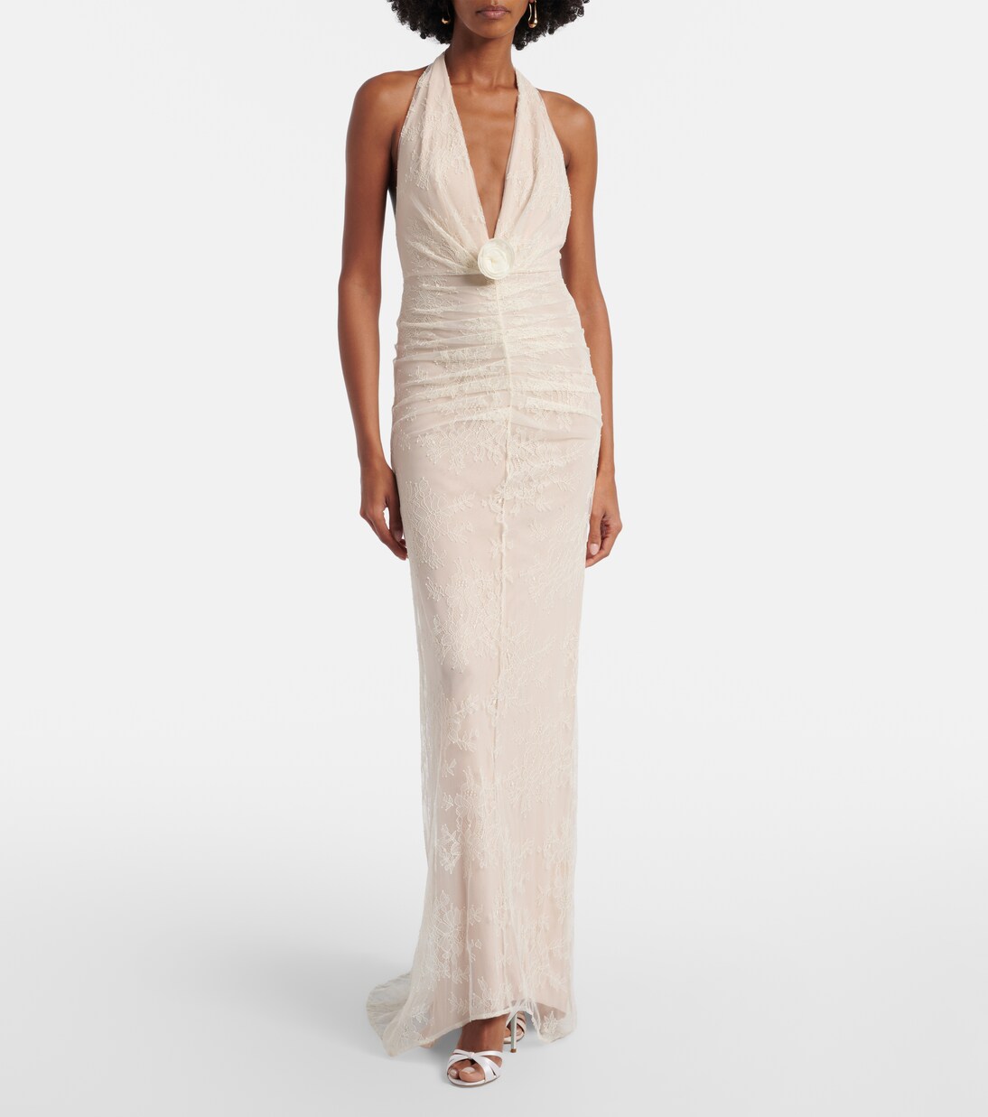 Bridal Amora lace tulle gown | De La Vali