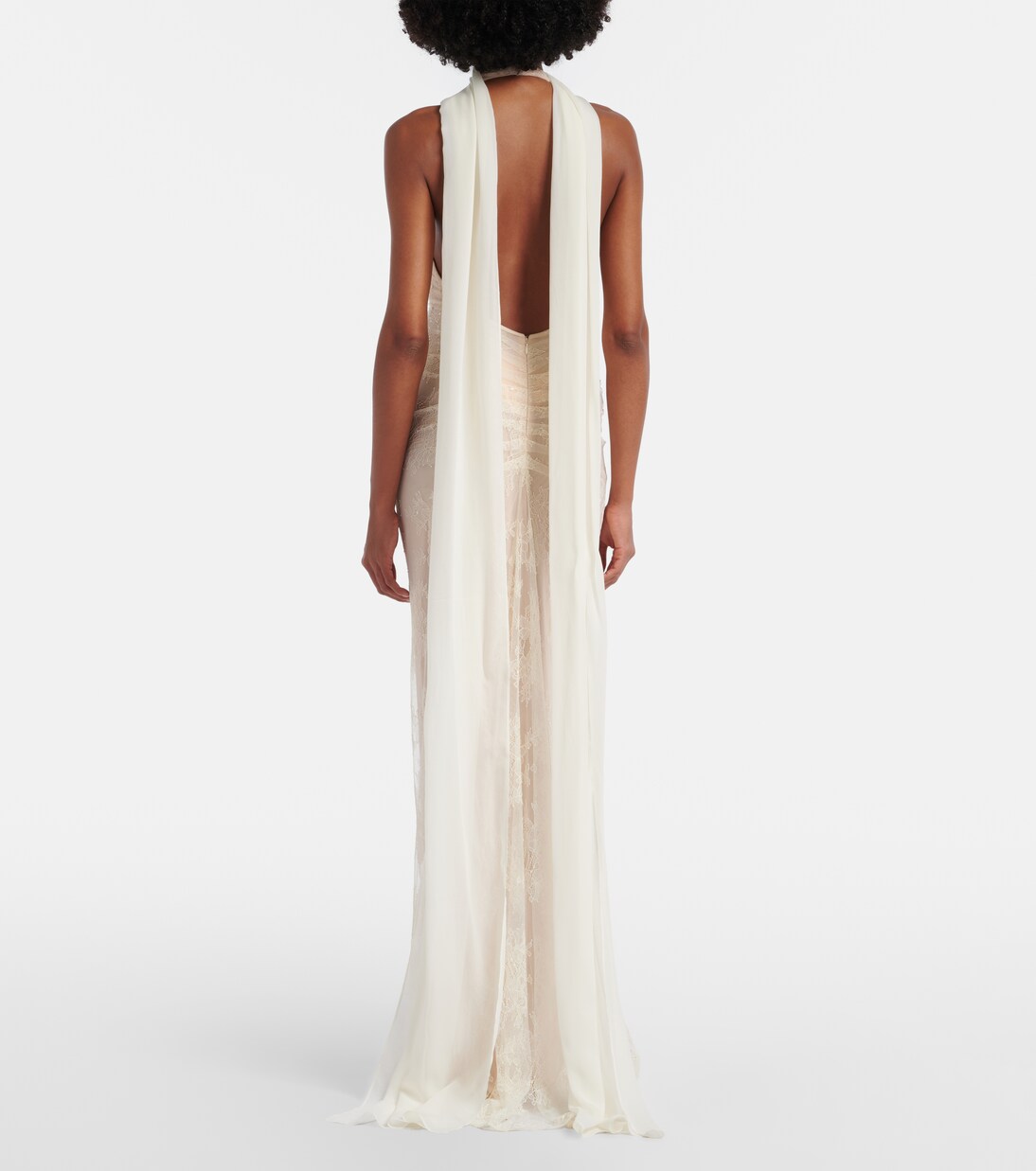 Bridal Amora lace tulle gown | De La Vali