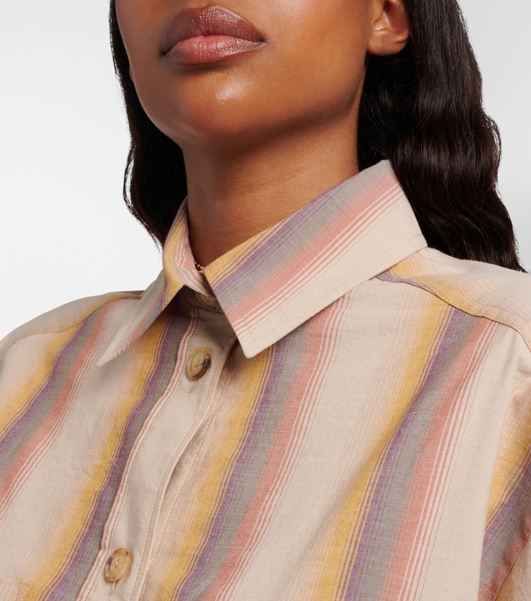 Mahvane striped cotton shirt | Isabel Marant