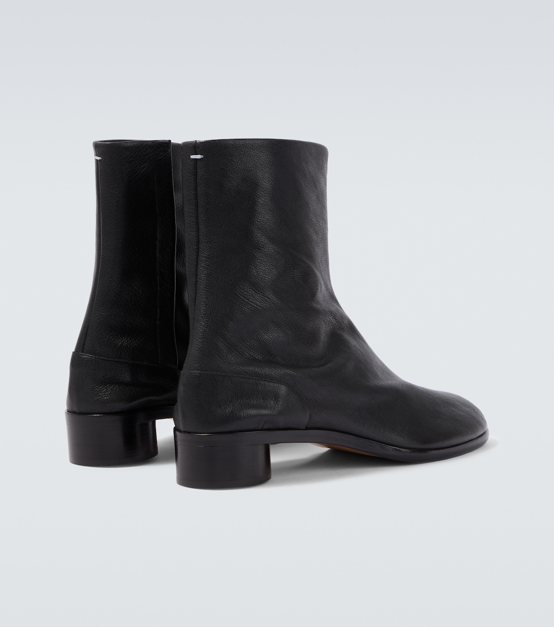 Tabi leather ankle boots | Maison Margiela