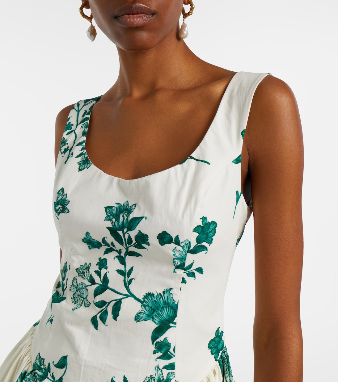 Minikleid Pluma aus Baumwolle | Agua by Agua Bendita