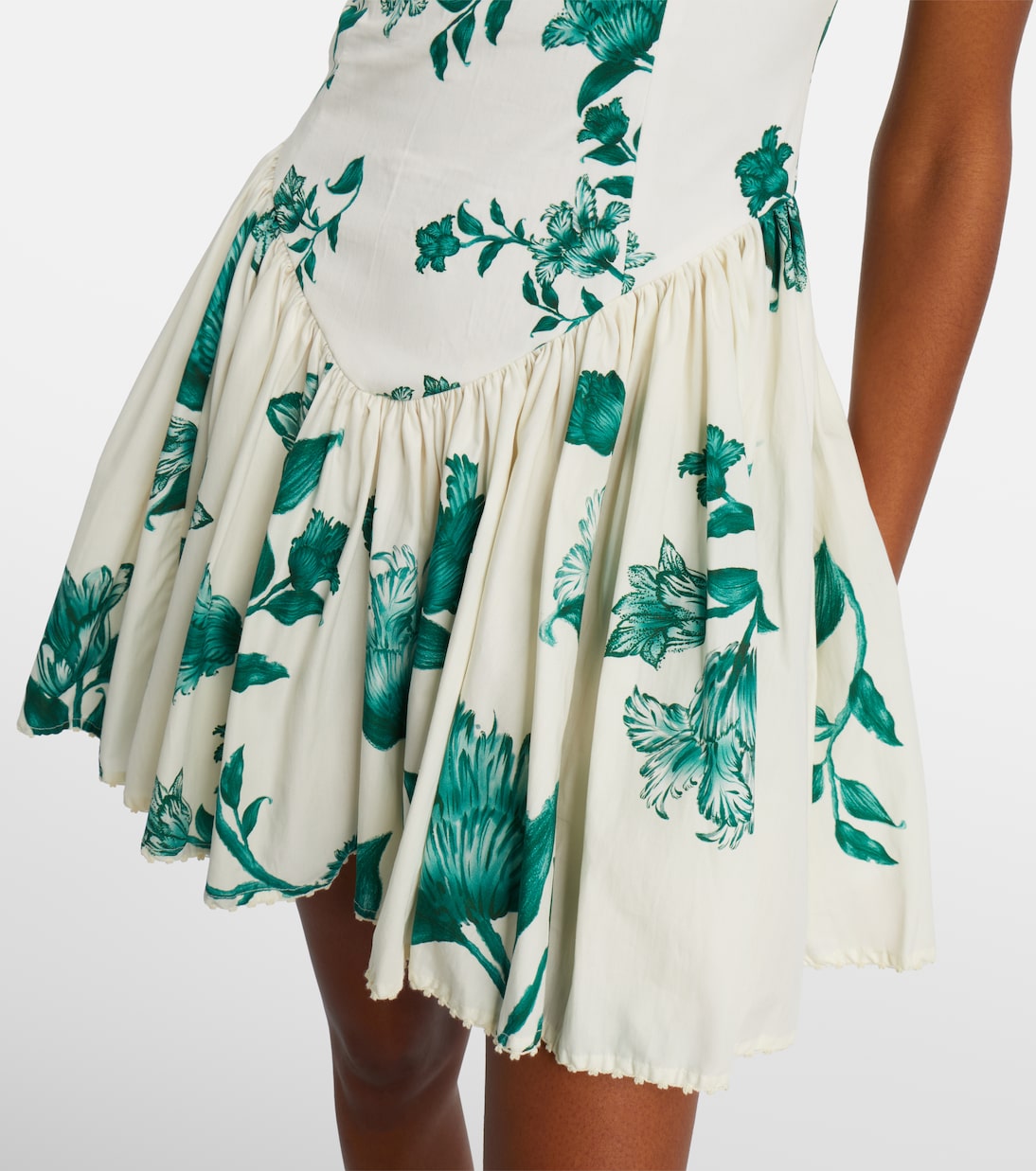 Minikleid Pluma aus Baumwolle | Agua by Agua Bendita