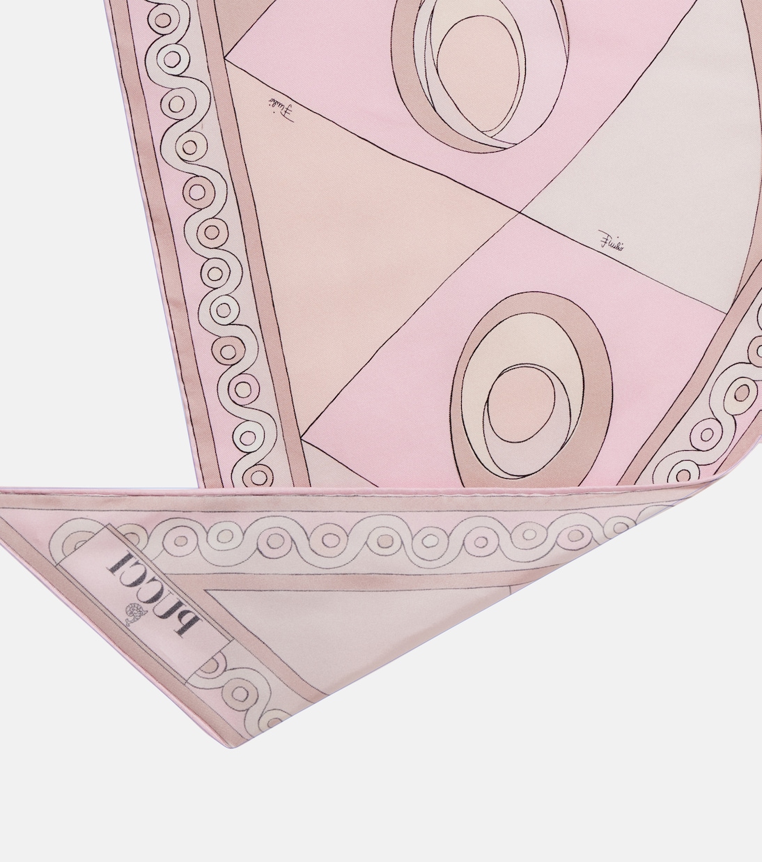 Tuch Occhi aus Seiden-Twill | Pucci