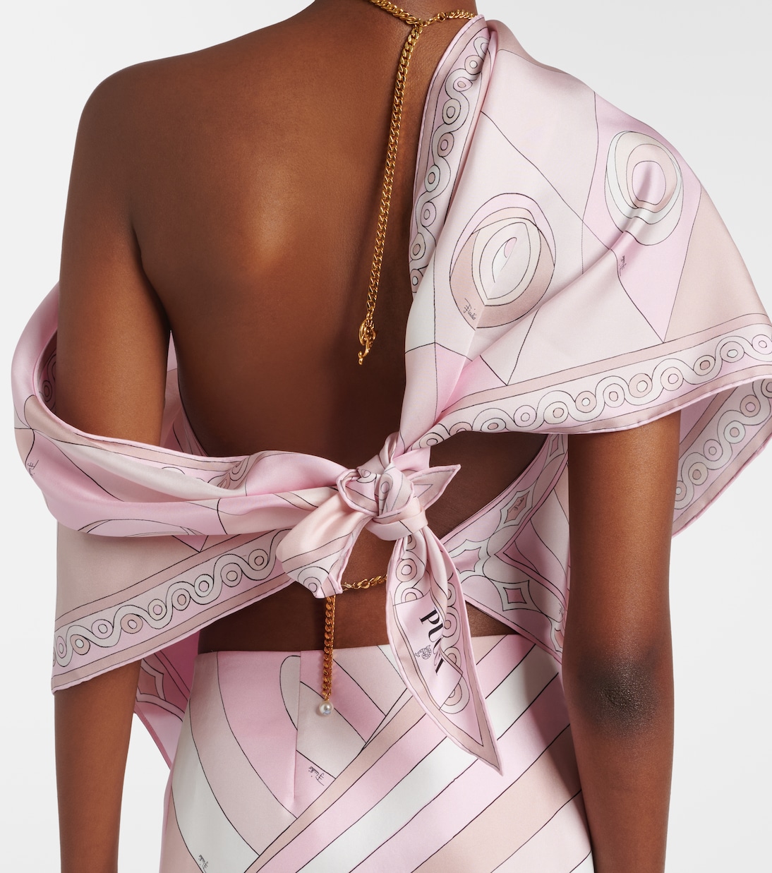 Tuch Occhi aus Seiden-Twill | Pucci