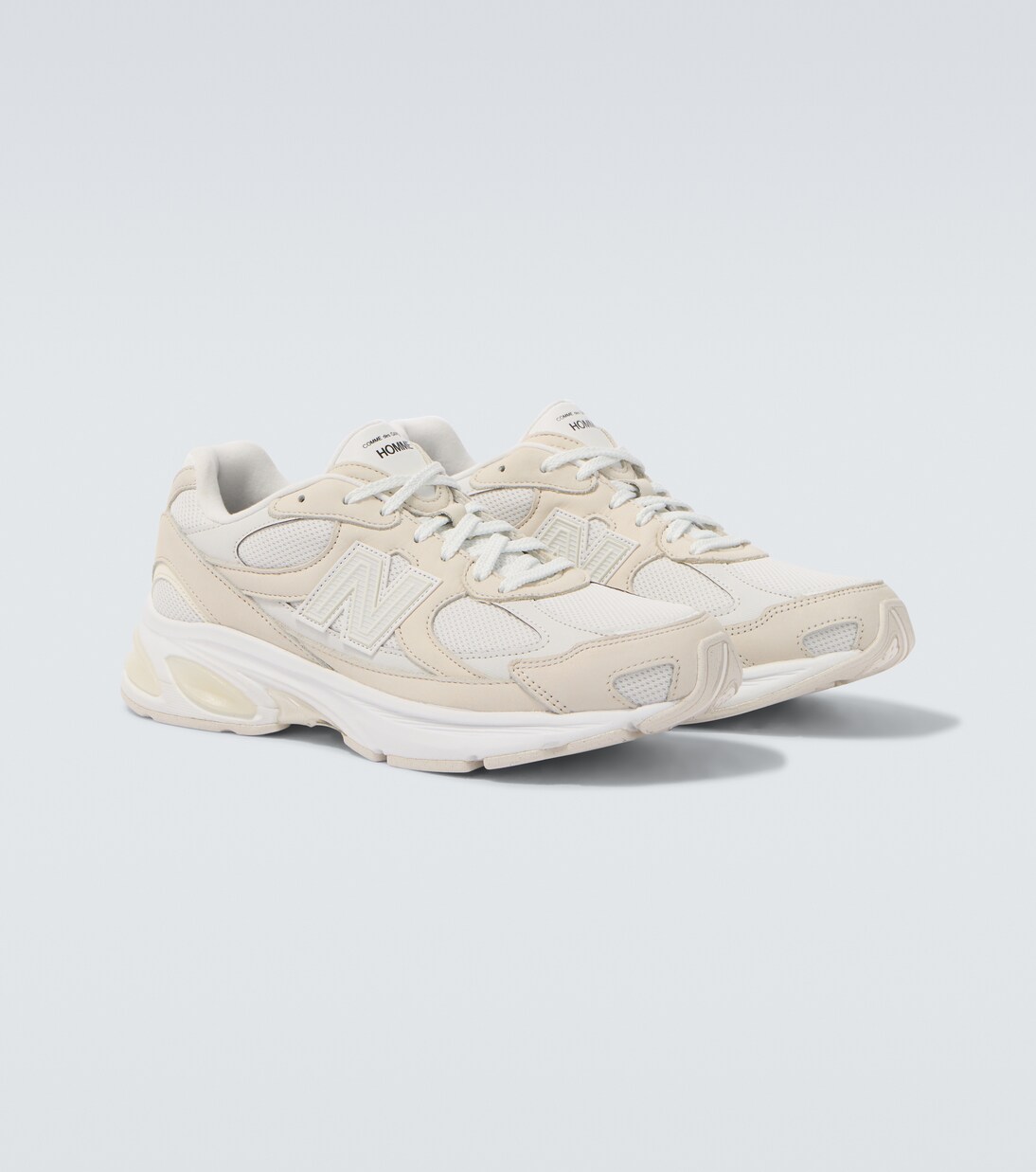 x New Balance 2010 leather-trimmed sneakers | Comme des Garçons Homme