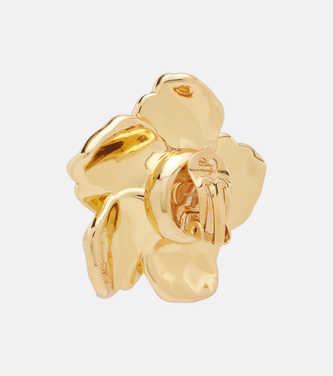 Floral enamel clip-on earrings | Dolce&Gabbana
