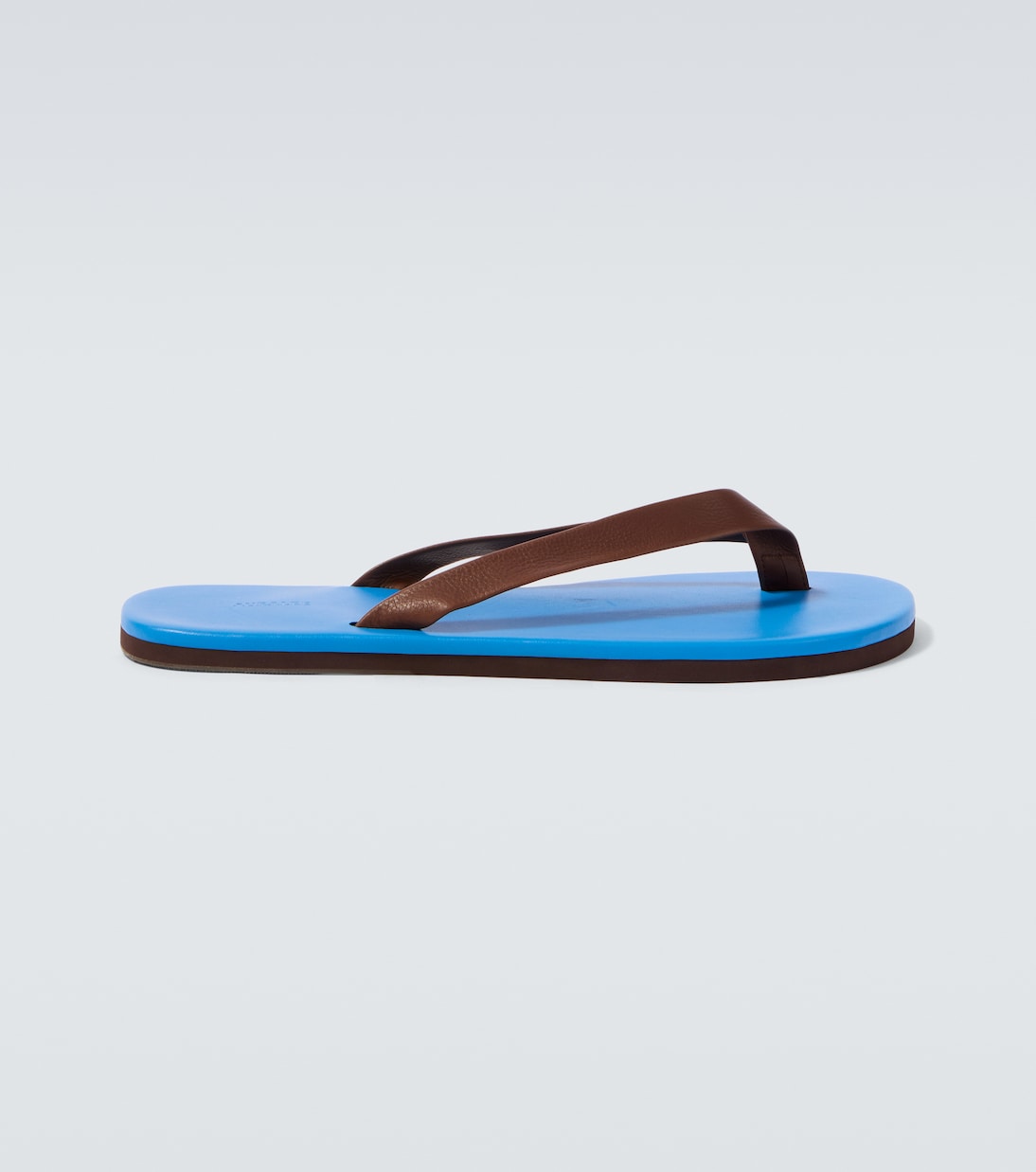 Leather thong sandals | Auralee