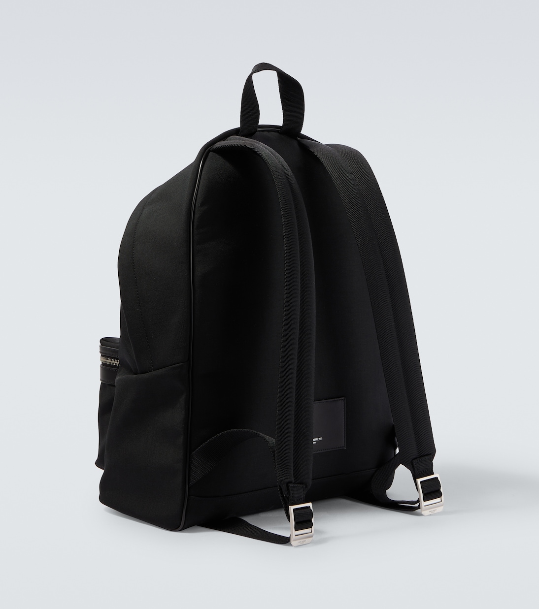 Zaino City in canvas con pelle | Saint Laurent