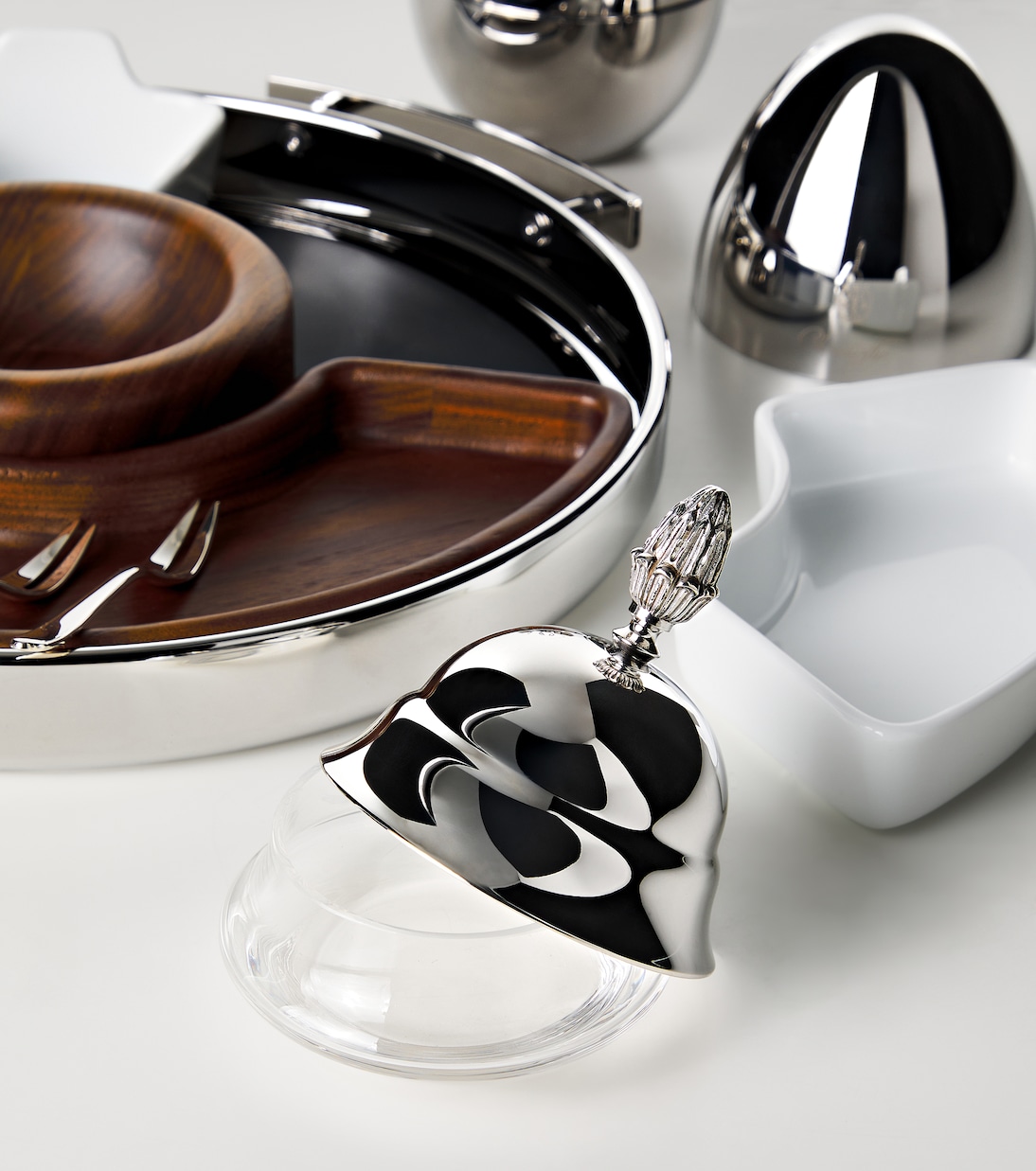 Burriera Malmaison placcata argento  | Christofle