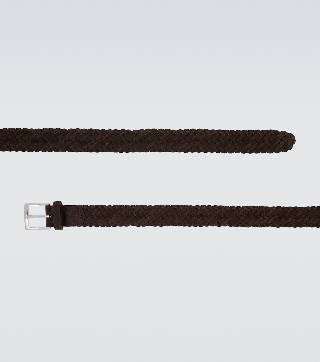 Cinturón de ante trenzado | Kiton