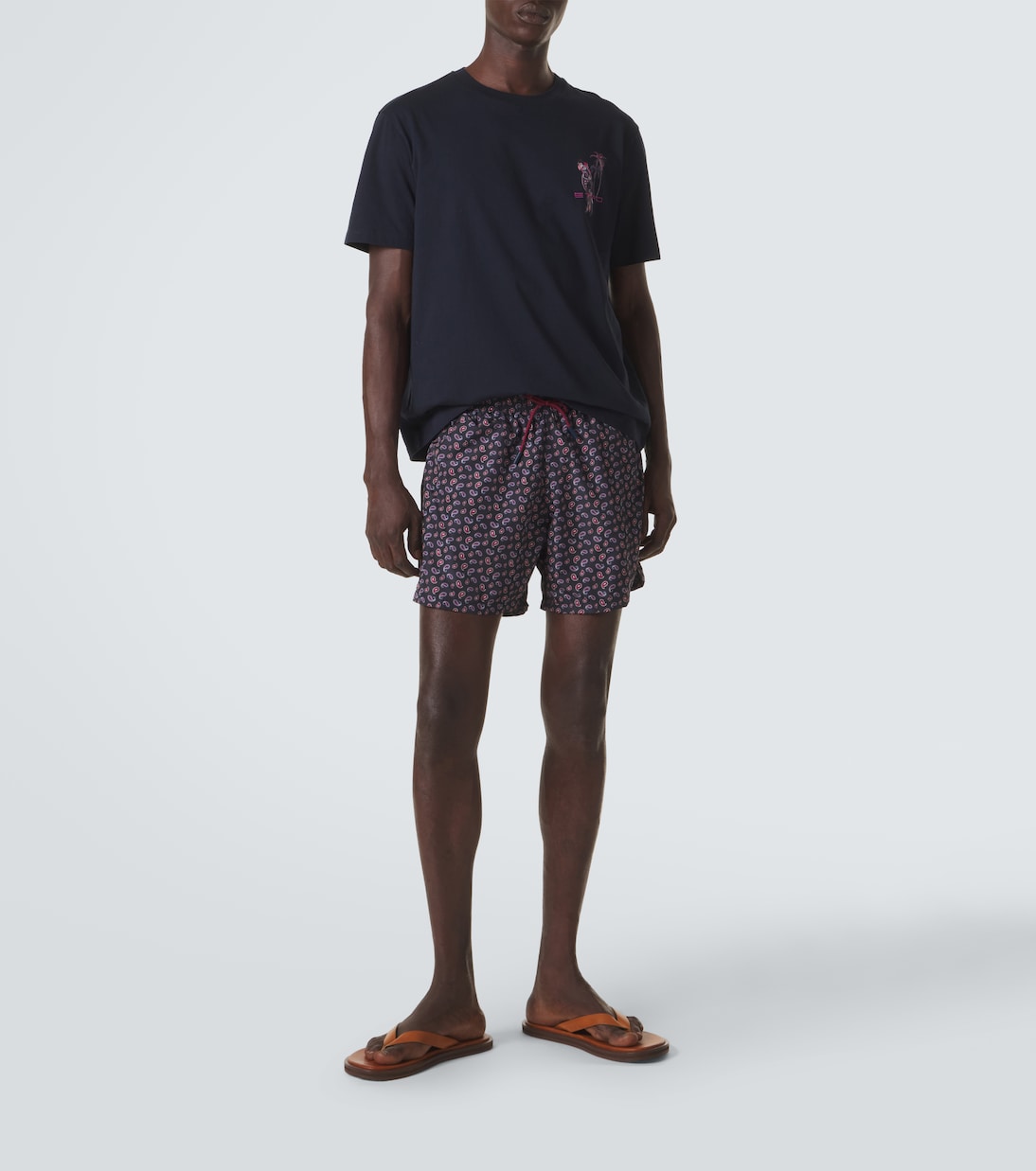 Printed cotton jersey T-shirt | Etro