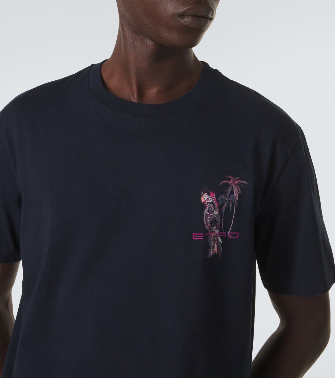 Printed cotton jersey T-shirt | Etro