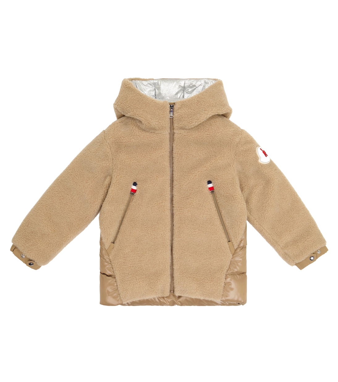 Gizem hooded fleece and down jacket | Moncler Enfant