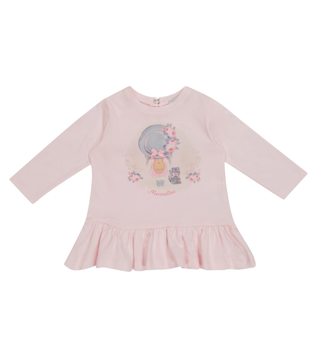 Baby printed cotton T-shirt | Monnalisa