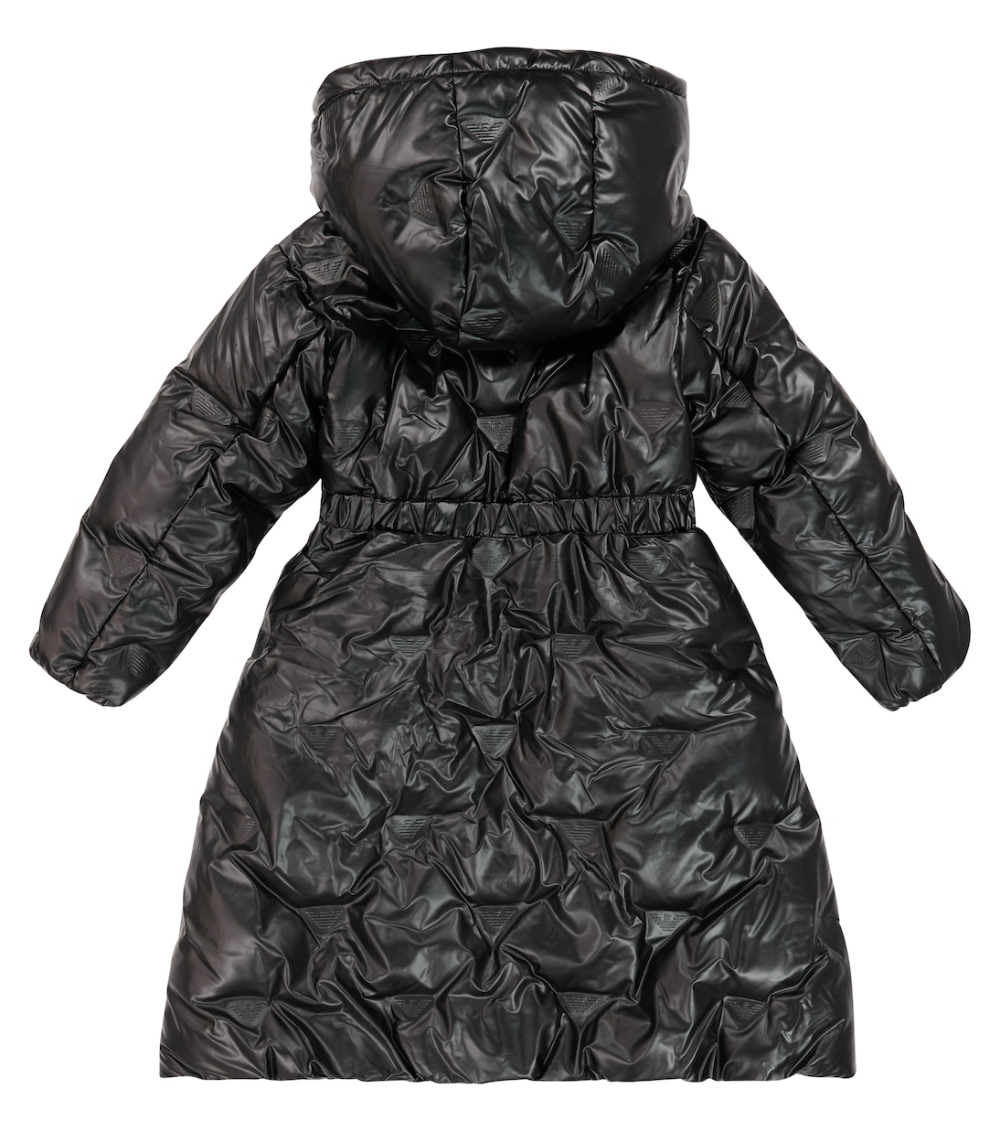 Hooded puffer coat | Emporio Armani Kids