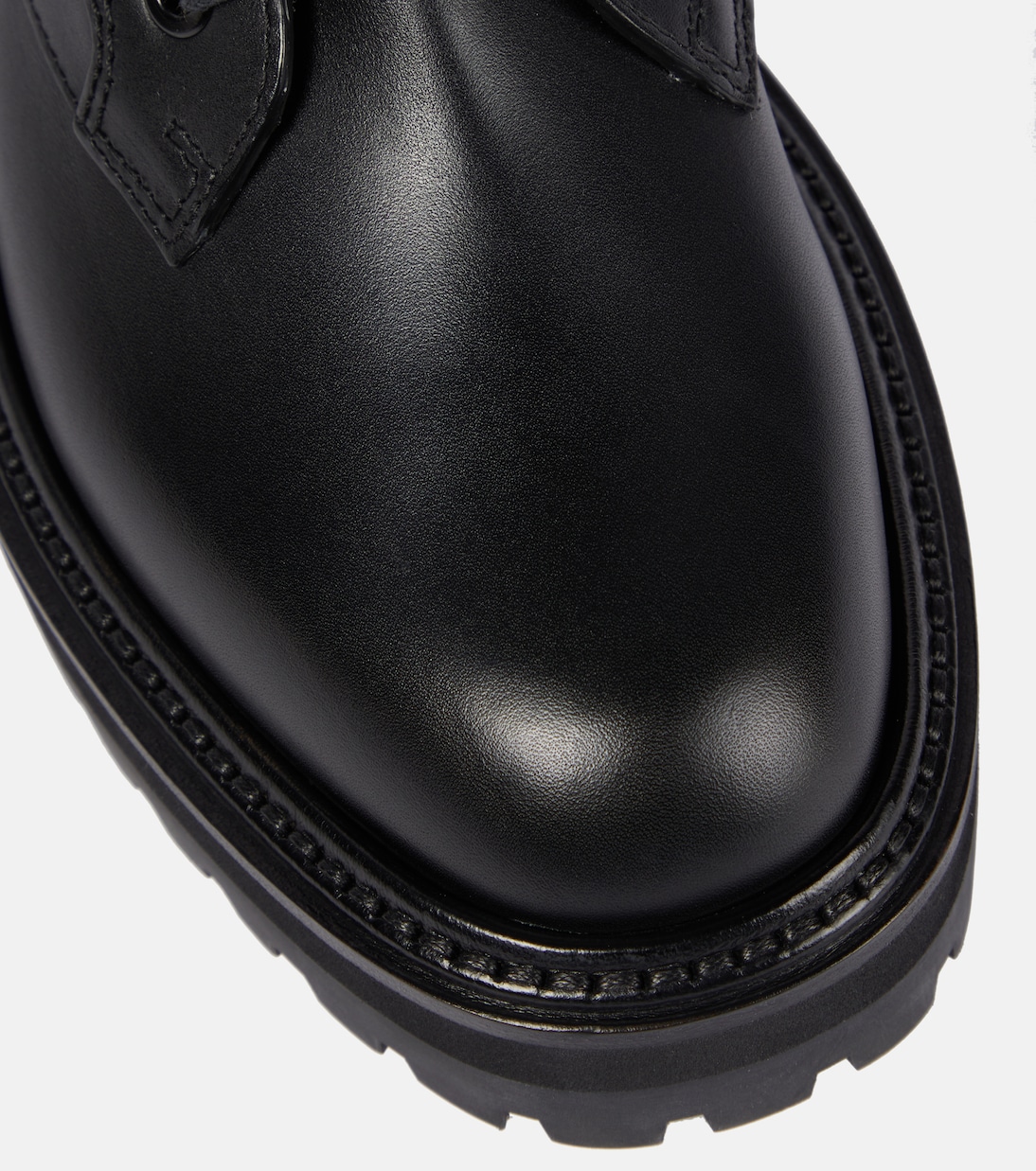 Cora leather combat boots | Jimmy Choo